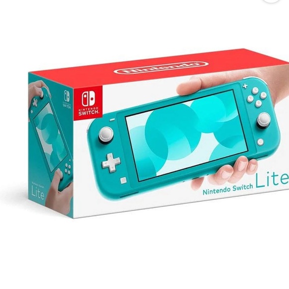 Nintendo Switch Lite- Turquoise (NWOT) - Picture 2 of 4